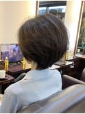 20代30代40代50代ひし形束感ショートボブ【池袋/ショート】