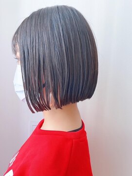 セイドット リー(Say. Ree) Say.ree ショートボブ グレージュ 学割U24 表参道 原宿 韓国