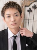 20代30代ハイトーンカラーパンクツーブロックショートQ草加