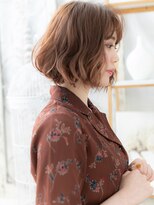 モッズヘア 越谷(mod's hair)&nbsp;フレンチカジュアルくせ毛風波巻きウェーブh3越谷20代30代40代