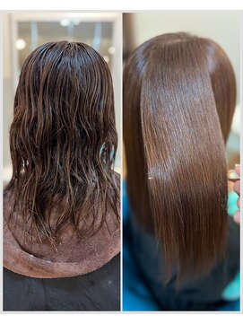 アメイズトーキョー 札幌大通(Amaz! tokyo) 前髪イメチェンこなれミディ/縮毛矯正/髪質改善/ツヤ髪/くせ毛