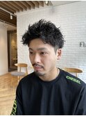 スパイキーエッジアップショート