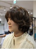 レトロなボブパーマ!