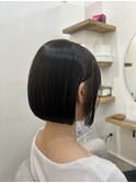 ボブ/切りっぱなしボブ/SHEERalun新小岩店