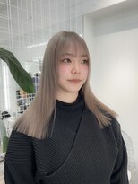 オニキス(ONYX)&nbsp;ブリーチカラー×ブロンドベージュ【aya指名】