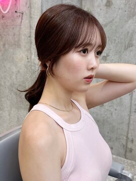 シーシンジュク 新宿南口(Sea shinjuku) メルティカラー×フェミニンロング[似合わせカット/韓国]