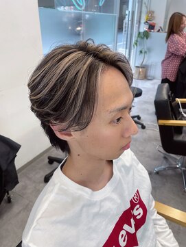 メンズサロン キング 梅田店(Men’s salon K!ng) 波巻きツイストスパイラルパーマ/フェザーパーマ/眉毛/メンズ