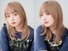 【＊扱いやすいモテ髪へ】ダブルカラー＋韓国風レイヤーカット　￥18000