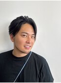 波巻きツイストスパイラルパーマ/フェザーパーマ/眉毛/メンズ