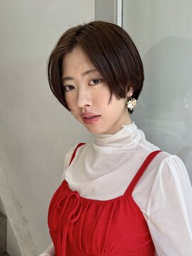 クロト(Clotho) ショートカット/髪質改善縮毛矯正白髪ぼかしレイヤーカラーボブ