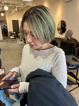 ラック 津田沼(LUCK) ダブルカラーインナーカラーケアブリーチ