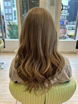 ビス ヘア アンド ビューティー 西新井店(Vis Hair＆Beauty)&nbsp;透け感♪赤みオフ◎透明感カラー×髪質改善グレージュ