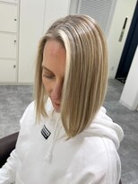 ボンズサロン 麻布十番 パティオ通り店(BONDZSALON) 外国人風ハイライト×バレイヤージュ【麻布十番駅/六本木駅】