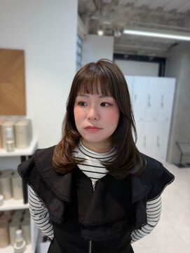 ザシェノンウメダ(THA CHAINON UMEDA) 着物ヘア/大人ガーリー/ダークアッシュ/似合わせカット/心斎橋