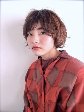 クッカ(qukka) シフォンニュアンスショートボブ