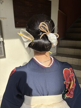 コレットヘアー ザモリオカ(Colette HAIR the MORIOKA) 【minami】卒業式シニヨンヘアセット