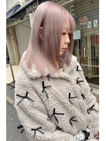 ロチカバイドールヘアー 心斎橋(Rotika by Doll hair)&nbsp;ハイケアブリーチで叶えるピンクカラー