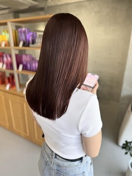 リル 住吉店(LiL) pink brown color