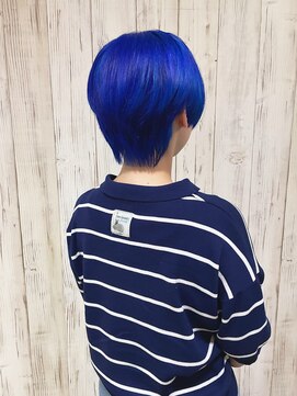ジェイエルビー(JLB) 【JL B  yuko】5月　ダブルカラーブルー