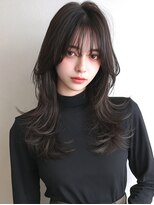 レア 新越谷(LEA) 重軽ロングレイヤー × ブラック
