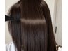 【白髪染めでもゴワつかない髪質改善】美髪補修カラー（メテオ）＋カット