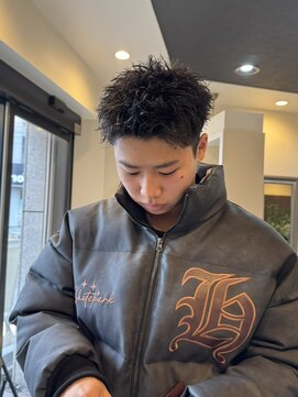 ムジーフォーメンズ 竹ノ塚(Musee for men‘s) ツイストスパイラル×スパイキーショート