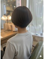 ソレイユ 新宿御苑前 (SOLEIL)&nbsp;黒髪でも似合うまとまりのあるハンサムショート