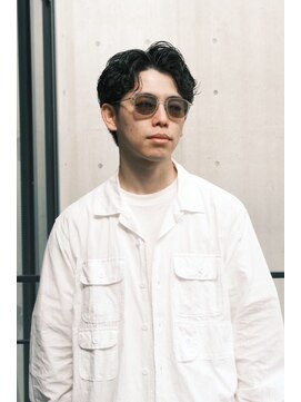 ブークル(boucle) メンズショートパーマ フェザーアップ シャドーパーマ