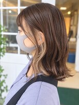 ネオリーブ コパン 鶴見店(Neolive copain)&nbsp;インナーカラー　透明感◎ベージュ