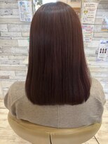 フゥカ 売市店(fuka)&nbsp;【 ブリーチなしカラー 】ピンクラベンダー × 髪質改善　八戸