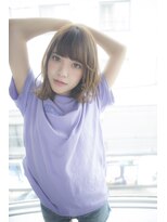 サロンドミルク 原宿(salon de MiLK)&nbsp;【salon de MiLK 原宿】ゆるふわミルクティアッシュ×ロブ