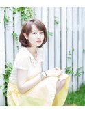 《SWEET自由が丘》シンプルなお洒落ミディボブ☆