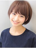 モテ可愛いふんわりボブ