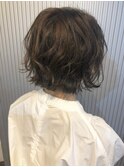 "Type  ABデザイン"外ハネショートボブ
