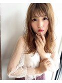 オトナフェミニンロング&ハーフアップアレンジ