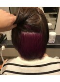 【かっこよさの中に可愛さ】スパイキーヴァイオレット☆うる艶髪