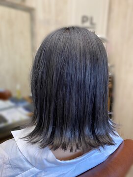 ヘアスタジオ ジュピター(hair studio jupiter) 『jupiter/つくば』バイヤージュシルバーアッシュカラー