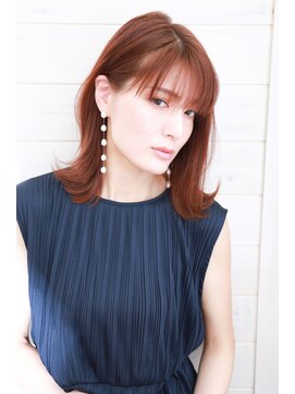 オーシャン(Ocean) [OCEAN Hair&Life藤原純]外ハネ耳掛けボブ☆