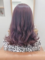 リール ヘアー 箱崎店(rire hair) カシスピンクカラー