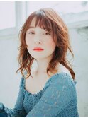あ ざと髪セミロング【稲毛】