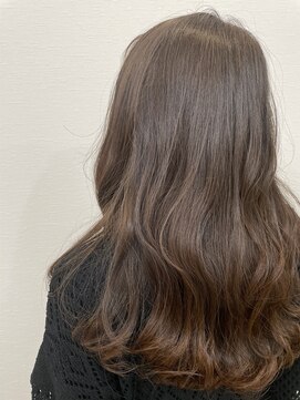 イム ヘアー デザイン(imu hair design) 裾広がりでボリュームと柔らかさをプラス。