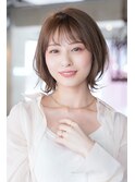 ACE  外ハネショートボブ　×   クリアベージュ