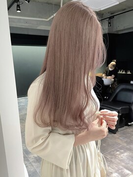 リンドトウキョウ ウメダ(LINDO TOKYO) my71_ミルクティーピンクベージュ/Wカラー/ブリーチオンカラー