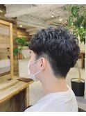ふんわりパーマ