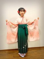 アクティフ(actif) ーKITSUKEーby actif 2022年卒業袴の着付けヘアセット名駅3分