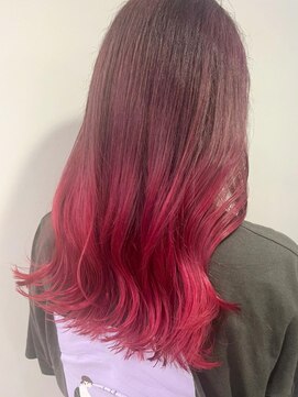 ケーツー心斎橋 クイーンズガーデン バイ ケーツー(K two QUEEN'S GARDEN by K two) 透明感ケアブリーチ*ピンクグラデーション/心斎橋&難波&なんば