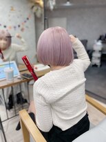 ワンズミラー 立川(ONE'S MIRROR)&nbsp;ピンクホワイト/イメチェン/美肌カラー[立川駅/ケアブリーチ]