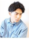 【 Ｉ. 】スーツ　短髪ツーブロック　束感　モテる黒髪　川口