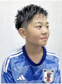 サッカー少年ツーブロックヘア☆「サンキュ」ヘアカタログ掲載