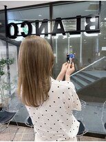 ブランコ 名古屋栄(BLANCO)&nbsp;【nao. style】ミルクティーベージュ